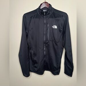 Men’s Black Full Zip NORTHFACE Jacket. Size Medium.